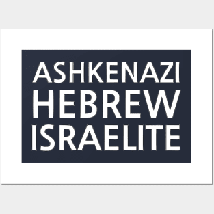 Ashkenazi Hebrew Israelite Posters and Art